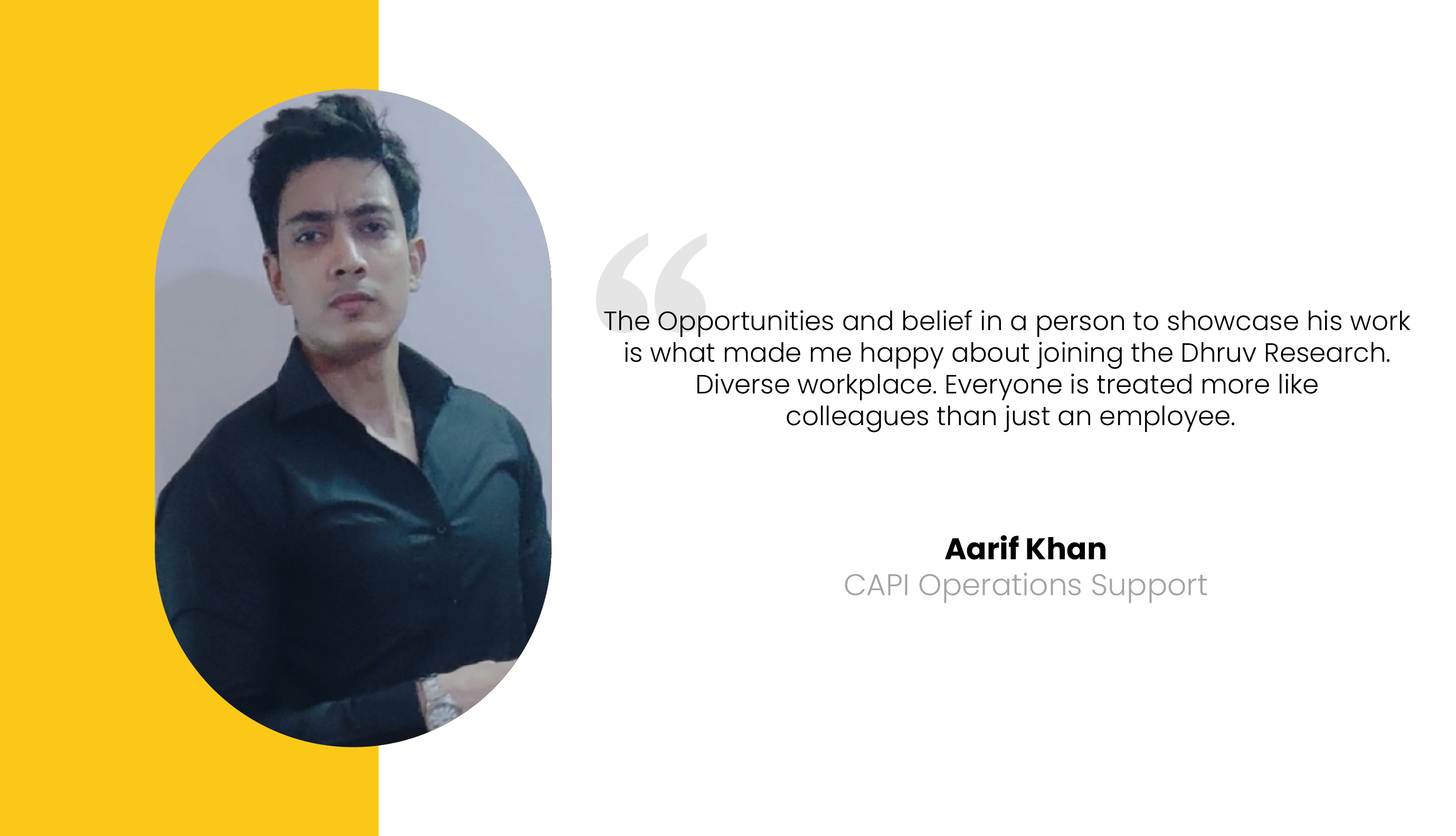 Employee Testimonial, Life at Dhruv Research, Dhruv Jobs